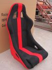چین JBR Universal Bucket Racing Seats Red And Black Bucket Seats Comfortable شرکت
