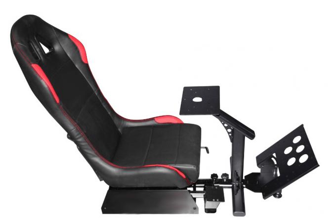 Customized Foldable Sport Racing Seats For Video Games PVC Material